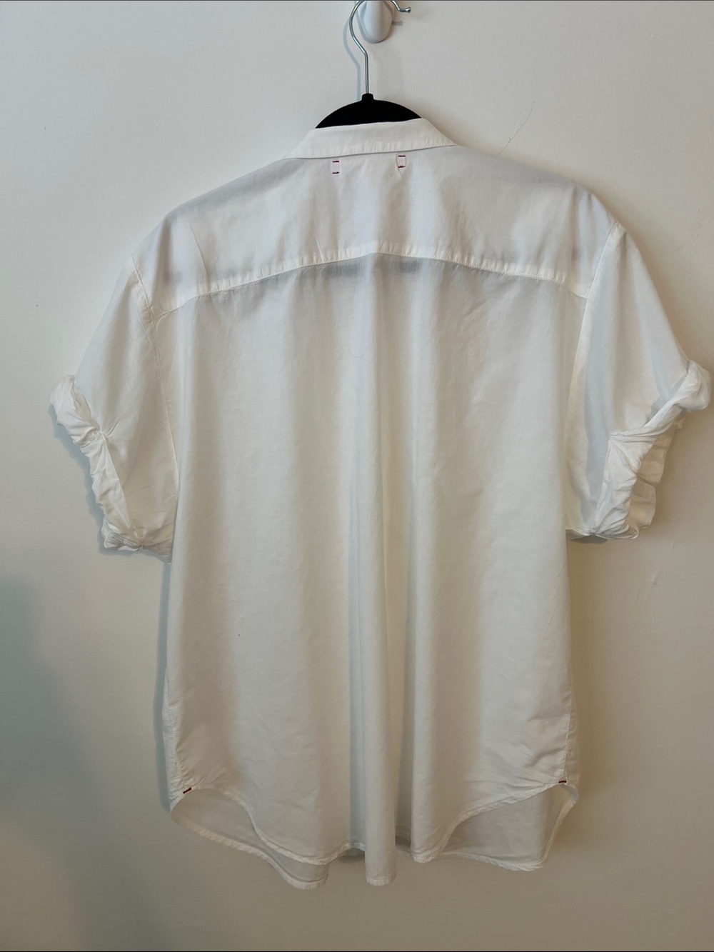 XiRENA White Button-Down Short Sleeve Shirt - Picture 5 of 7